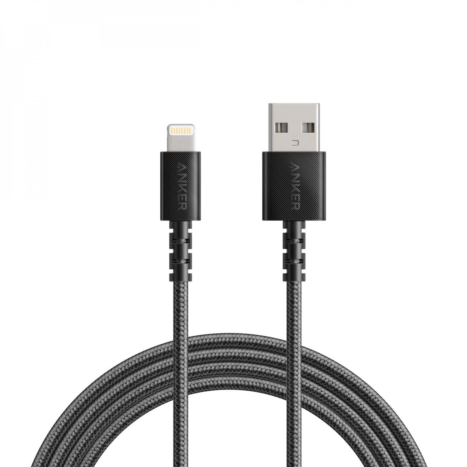 Anker Powerline Select+ USB Cable with Lightning Connector 6FT Black